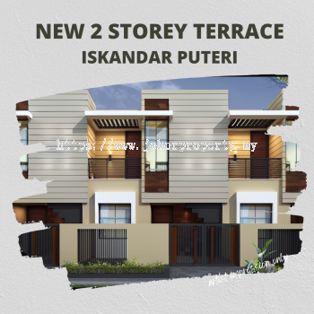 New 2 Storey landed property in Nusajaya, Johor Bahru