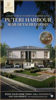 Estuari Garden 2 storey house