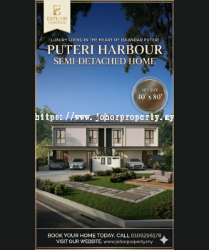 Estuari Garden 2 storey semi detached house