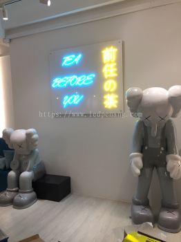 LED NEON Ice Blue&Lemon Yellow- 前任的茶