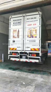 Pet Shop Sdn Bhd 10Ton Truck Lorry UV Sticker - Teluk Intan Klang