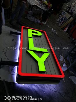 2 PLY Market 3D Channel LED Lettering Signboard in Meru Klang