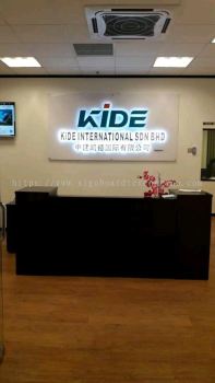 Kide International Sdn Bhd 3D Eg Box Up LED Backlit Signage @ Sunway Subang