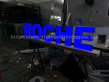 ROCHE Stand Display 3D LED Channel Signage