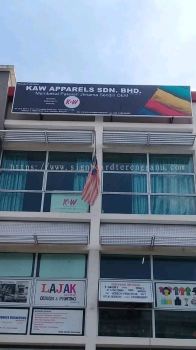 Kaw Apparels Sdn Bhd Metal G.i Signboard