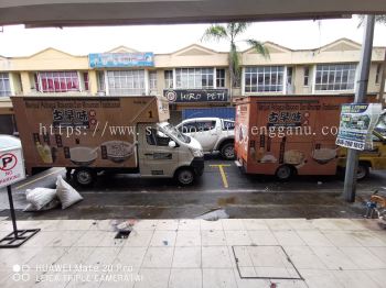 古早味糖水Truck Lorry sticker at Klang