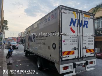 NNR GLOBAL LOGISTICS Truck sticker at KLIA