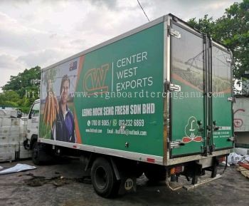 Leong Hock Seng Fresh Sdn Bhd Lorry Sticker 