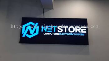 NET STORE LED FRONT & BACKLIT EG BOX UP