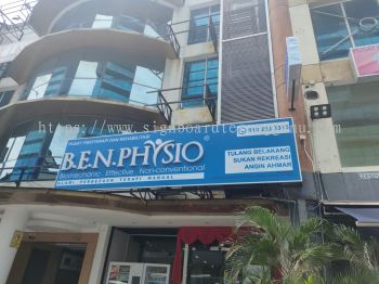 Benphysio - Puchong - 3D LED Frontlit Signage