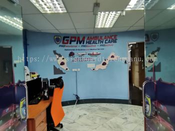 GPM Ambulance Health Care - Kuala Lumpur - Inddor PVC From Board Signage 