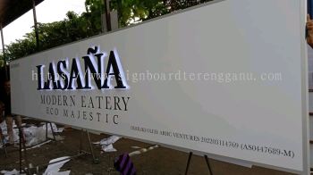 LASANA - Bangsar - 3D LED Backlit Signboard 