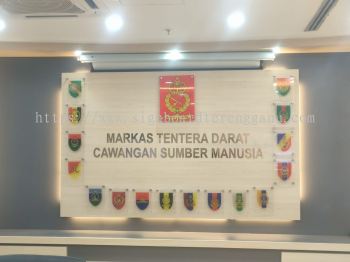 Markas Tenteka Darat Cawangan Sumber Manusia - Arcylic Poster Frame - Kuala Lumpur