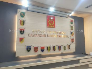 Markas Tenteka Darat Cawangan Sumber Manusia - Arcylic Poster Frame - Kuala Lumpur