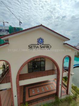 Setia Safiro - 3D Aluminum letter without light - Puchong 