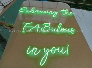 Indoor Neon Signage - Puchong 