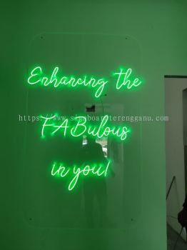 Indoor Neon Signage - Puchong 