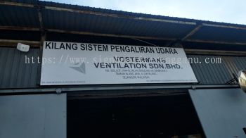 Vostermans Ventilatiob Sdn Bhd - Gi Signboard - Klang