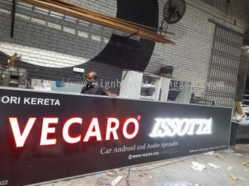 Vecaro Issotta - 3D LED Frontlit Signborad - Pataling Jaya 