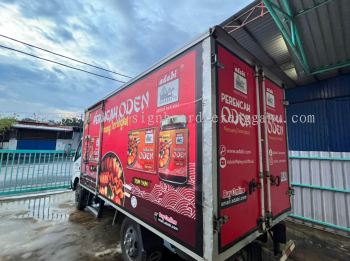 ADABI TRUCK LORRY STICKER AT KUANTAN