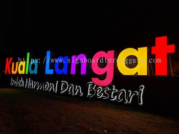 KUALA LANGAT ALUMINIUM 3D LETTERING STAND SIGANGE IN PAHANG KUALA TERENGGANU