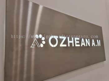 OZHEAN STAINLESS STEEL BOX UP LED SIGANGE IN DUNGUN