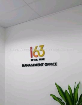 163 INDOOR 3D PVC LETTERING SIGANGE IN PAHANG KEMAMAN DUNGUN 