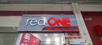 RED ONE 3D LED BOX UP FRONTLIT SIGANGE SIGNBOARD IN PAHANG KEMAMAN