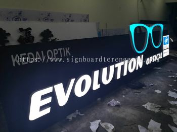 EVOLUTION 3D LED BOX UP FRONTLIT SIGANGE SIGNBOARD IN PAHANG KERTEH