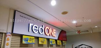 RED ONE 3D LED BOX UP FRONTLIT SIGANGE SIGNBOARD IN KEMAMAN CHUKAI