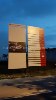 AIR SELANGOR CONSTRUCTION PROJECT SIGNBOARD IN PAHANG GAMBANG 