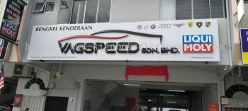 VAGSPEED 3D BOX UP LED FRONTLIT SIGNAGE SIGNBOARD IN TERENGGANU KEMAMAN