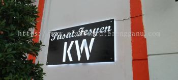 BB KIM WAH OUTDOOR 3D LED STAINLESS STEEL MIRROR BOX UP SIGNAGE SIGNBOARD IN PAHANG JERANTUT