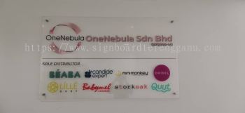 ONE NEBULA ACRYLIC POSTER FRAME SIGNAGE SIGNBOARD IN PAHANG TRIANG TERENGGANU PAKA