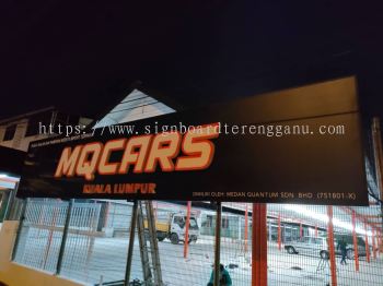 MQCARS 3D BOX UP LED FRONTLIT SIGNAGE SIGNBOARD AT  KEMAMAN TERENGGANU