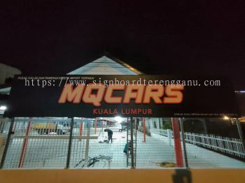 MQCARS 3D BOX UP LED FRONTLIT SIGNAGE SIGNBOARD AT  KEMAMAN TERENGGANU