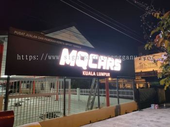 MQCARS 3D BOX UP LED FRONTLIT SIGNAGE SIGNBOARD AT  KEMAMAN TERENGGANU