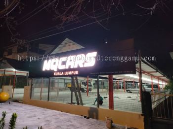 MQCARS 3D BOX UP LED FRONTLIT SIGNAGE SIGNBOARD AT  KEMAMAN TERENGGANU