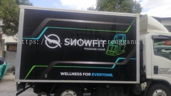 SNOWFIT TRUCK LORRY STICKER AT TERENGGANU KEMAMAN