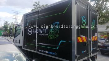 SNOWFIT TRUCK LORRY STICKER AT TERENGGANU KEMAMAN