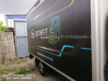 SNOWFIT TRUCK LORRY STICKER AT TERENGGANU KEMAMAN