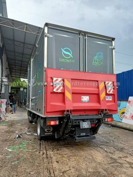 SNOWFIT TRUCK LORRY STICKER AT TERENGGANU KEMAMAN