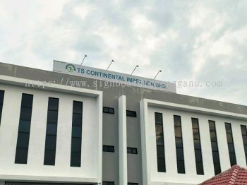 TS CONTINENTAL METAL G.I SIGNAGE SIGNBOARD AT KEMAMAN DUNGUN