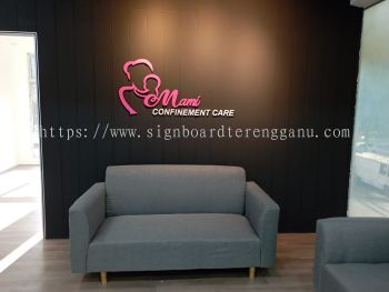 MAMI CONFINEMENT CARE INDOOR 3D PVC FOAM BOARD LETTERING SIGNAGE SIGNBOARD AT KERTEH TERENGGANU MALAYSIA