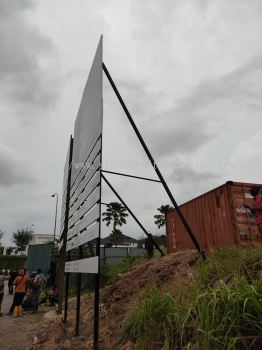 JKR CONSTRUCTION PROJECT SIGNBOARD SIGNAGE AT JENAGUR HULU TERENGGANU