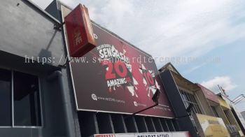 RED ONE GIANT BIG BILLBOARD SIGNBOARD SIGNAGE AT CHALOK TERENGGANU MALAYSIA