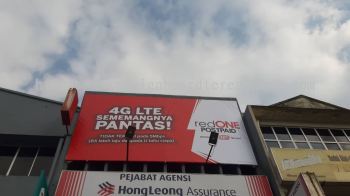 RED ONE GIANT BIG BILLBOARD SIGNBOARD SIGNAGE AT KEMAMAN TERENGGANU MALAYSIA