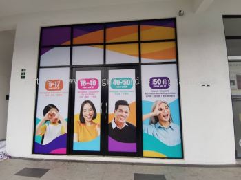 3M GLASS STICKER DOOR STICKER AT BATU ENAM TERENGGANU MALAYSIA