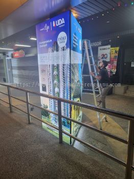 UDA FABRIC LIGHTBOX SIGNAGE SIGNBOARD AT RANTAU PETRONAS TERENGGANU MALAYSIA