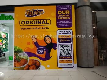 MYLAKSA INDOOR SHOPPING MALL HOARDING BOARD AT TEMERLOH MALAYSIA